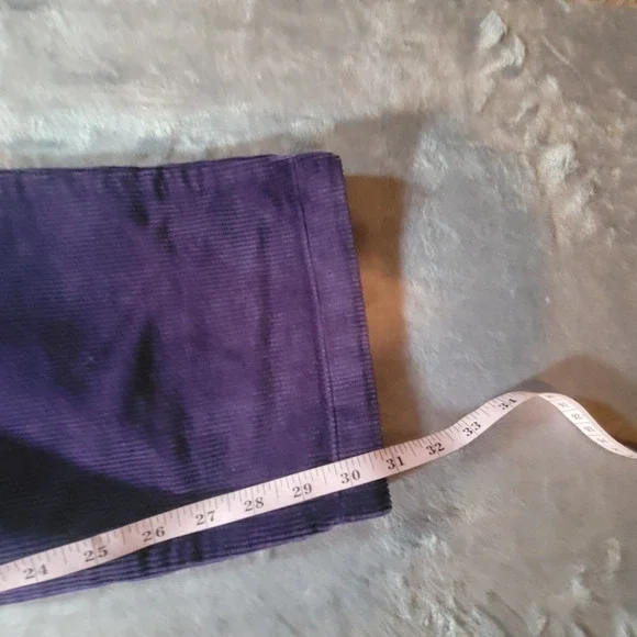NWT J. Crew Mens 36x32 (31L) Corduroy Chino Pants Purple - Picture 7 of 10